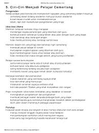 Para pelajar mampu memberikan isi isi penting yang berkaitan untuk dihurai dengan pengolahan yang menarik. Bm Ciri Pelajar Cemerlang