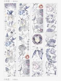 Washi Tape Sampleswashi Tape Cute Tape Masking Tapedeco Etsy In 2021 Washi Tape Blue Magic Washi