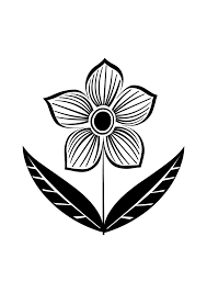 Free Free 77 Simple Flower Drawing Svg SVG PNG EPS DXF File