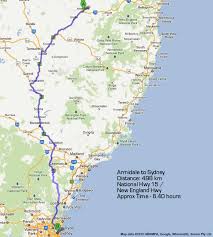 New south wales has recorded 319 new covid cases following the announcement armidale, 500km away from sydney's covid epicentre, would go into a snap lockdown. Road Maps Brisbane To Sydney Road Map 2 2