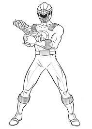Pin On Power Rangers Coloring Page