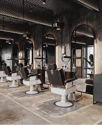 #1 hair salon near chandler! Barbershop Visualization By Kurilovdesign Barber Shop Decor Barber Shop Interior Barbershop Design Interior