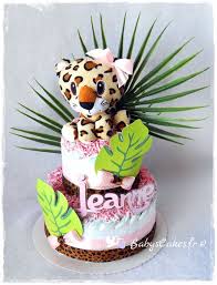 Gateau De Couches Exotique Gateau De Couches Gateau De Couches Fille Jolis Gateaux