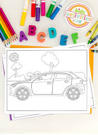 The best free, printable cars coloring pages! The Best Cool Cars Coloring Pages For Kids Free Printable