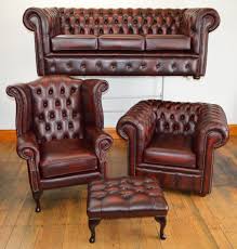 Spanish renaissance revival antique walnut & embossed leather pair armchairs. Chesterfield Leather Suite Made In England 3 Colours Furniture Leather Furniture Chesterfield