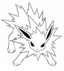 Opens in a new window; Furious Jolteon Coloring Page Kids Play Color Pokemon Coloring Pages Pokemon Coloring Coloring Pages