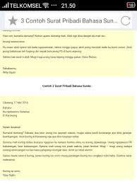 Contoh surat pribadi resmi tidak resmi untuk kakak guru keluarga orang tua sahabat teman saudara ibu contoh dalam bahasa inggris dan bahasa sunda. Contoh Surat Pribadi Menggunakan Bahasa Sunda Mudah