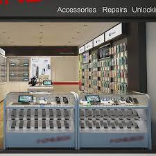 Custom Mobile Phone Display Counter For Mobile Shop For Retail Shop Store Display Design Manufacturer S Mobile Shop Mobile Shop Design Mobile Accessories Shop