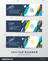 Abstract Geometric Modern Banner Colorful Design Set Banner Ads Design Web Design