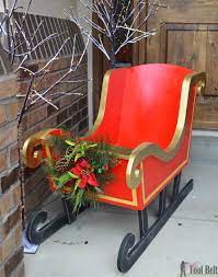 Shop wayfair for the best large outdoor santa sleigh. Diy Santa Sleigh Her Tool Belt