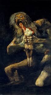 Zeus est invoqué par la main gauche de cette dernière, c'est le nuage de la foudre. Mythologie Grecque Cronos