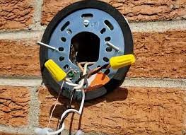 Each ring security light has two 3000° kelvin floodlights that will illuminate your yard if it night vision: How To Install Ring Floodlight Camera Ring Floodlight Review Onehoursmarthome Com