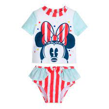 Minnie Mouse Rash Guard Swimsuit For Baby Shopdisney