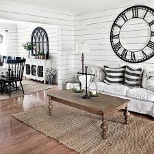 Black And White Modern Farmhouse Interior Design Farmhouse Living Rooms Modern Farmhouse Living Room Decor Ideas Family Rooms Dens Farmhouse Decor Living Room Farmhouse Living Room Furniture Farm House Living Room