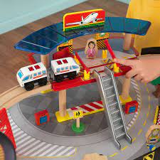 They may be set by us or by third party providers whose services we have added. Kidkraft Airport Express Train Set Table Espresso Toys R Us Canada