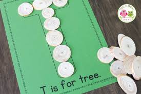 Find all the letter b's in this worksheet and color them in. Free List 200 Materials For Preschool Letter Activities And Collages Early Learning Ideas