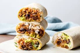A Bean And Rice Burrito Is Great With Fixings Recipe In 2020 Recipes Burritos Recipe Vegan Dinners
