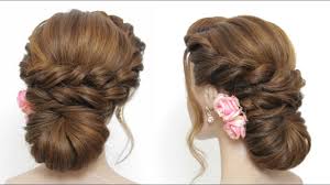 Which is the best hairstyle for long hair? Easy Bridal Hairstyle For Long Hair Simple Updo Tutorial Youtube