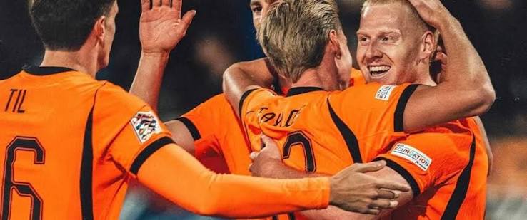 Holanda bate S&eacute;rvia e vence a primeira na Liga das Na&ccedil;&otilde;es