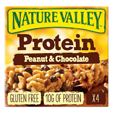 Nature Valley Protein Peanut Chocolate Bars 4x40g Tesco Groceries
