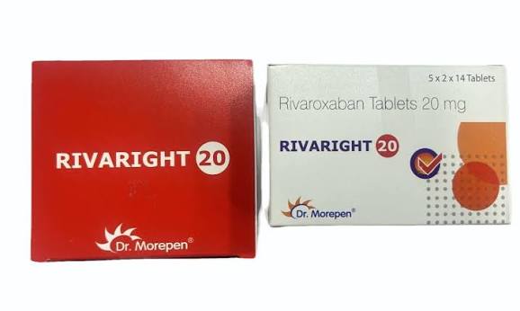 Rivaright 20mg Tablet at ₹ 266/stripe | Ixarola in Umred | ID: 2854361323033