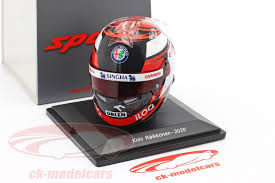 2019 kimi raikkonen signed alfa romeo racing mini helmet 1/2 scale f1 formula 1. Spark 1 5 Kimi Raikkonen 7 Alfa Romeo Racing Orlen Formula 1 2020 Helmet 5hf048 Model Car 5hf048 9580006190482