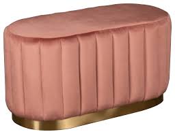 I was working on a design plan for a client the other day, and the subject of ottomans came up. Margot Oval Ottoman Contemporary Footstools And Ottomans By Statements By J