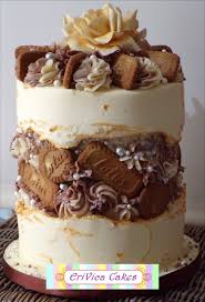 Biscoff Faultline Cake Biscoff Cake Cake Cake Designs Birthday