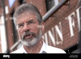 Politics head head shot beard gerry adams hi-res stock photography and  images