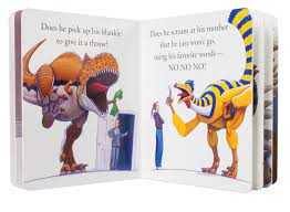 It's mostly a book about turning out the lights and going to bed without fighting mommy and daddy at bedtime. How Do Dinosaurs Go To Sleep By Jane Yolen Board Book The Parent Store