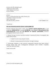 Contoh Surat Rasmi Rayuan Penangguhan Bayaran Yuran Semester Surat