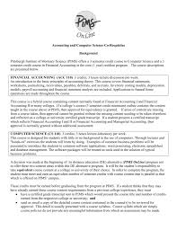 Our computer science curriculum ranges from experimental techniques to engineering methodology. Accounting And Computer Science Co