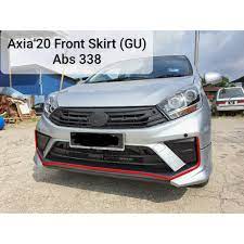Exterior interior technology safety & security pricing gear up book now. Perodua Axia 2020 Gear Up Bodykit Abs Shopee Malaysia