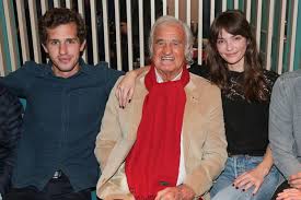 La famille et les proches de . Victor Belmondo Le Petit Fils Acteur