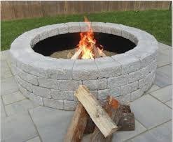 Unilock Roman Stack Fire Pit Outdoor Fire Pit Kits Garden Fire Pit Stone Fire Pit