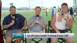 Joe Alt joins 'Inside Training Camp Live' from Chargers practice a 