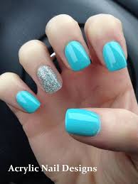 20 Great Ideas How To Make Acrylic Nails By Yourself Nailarts Light Blue Nails Blue Nail Designs Blue Acrylic Nails