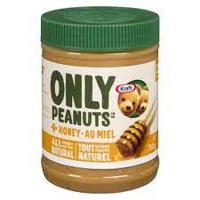 Kraft Only Peanuts All Natural Peanut Butter With Honey Walmart Canada