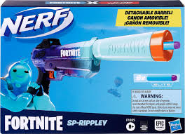 Power up the motor with the acceleration button and pull the trigger to shoot 1 dart. Hasbro Nerf Fortnite Sp Rippley Elite Dart Blaster F1035 Best Buy