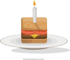 Burger küchen is part of the baumann group and produces 500 kitchens a day at its site in burg, to the very best quality. Geburtstag Burger Kuchen Kostenlose Vektorgrafik Auf Pixabay