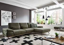Comfortplan Ecksofa Sevilla Moosgrun Stoff Haus Deko Sofa Stoff Sofa Design