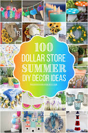 100 Dollar Store Diy Summer Decor Ideas Summer Diy Dollar Tree Crafts Summer Wreath Diy