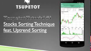 Tsupetot Tutorial 1 Stocks Sorting Technique Featuring Double Sort