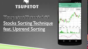 tsupetot tutorial 1 stocks sorting technique featuring double sort