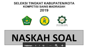 Check spelling or type a new query. Download Soal Asli Ksm 2019 Ma Tingkat Kabupaten Kota Dan Kunci Jawaban Catatan Kimia Catatan Kimia