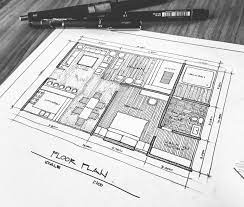 Freehand Floor Plan Architecture Blueprints Architecture Design Sketch Interior Design Plan