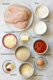 Combine parmesan, breadcrumbs, and salt in a shallow dish (i. Baked Chicken Parmesan Easy Photo Steps Little Broken