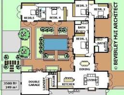 Home floor plans with pool. House Plans With Pool U Shaped 45 Ideas Pool House Plans U Shaped House Plans U Shaped Houses