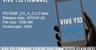 I've been facing that kind of problem now with my vivo y53. Vivo Y53 Firmware Pd1628f Qualcomm Tested Flash File Firmwarezip Update Your Device