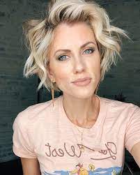 Curly Long Pixie Latest Short Blonde Hair Ideas For 2019 Short Blonde Hair Curly Hair Styles Short Blonde